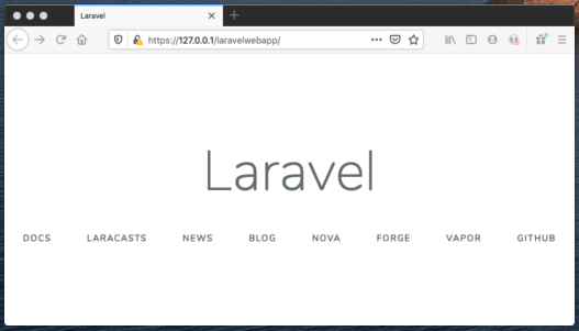 Browser Laravel